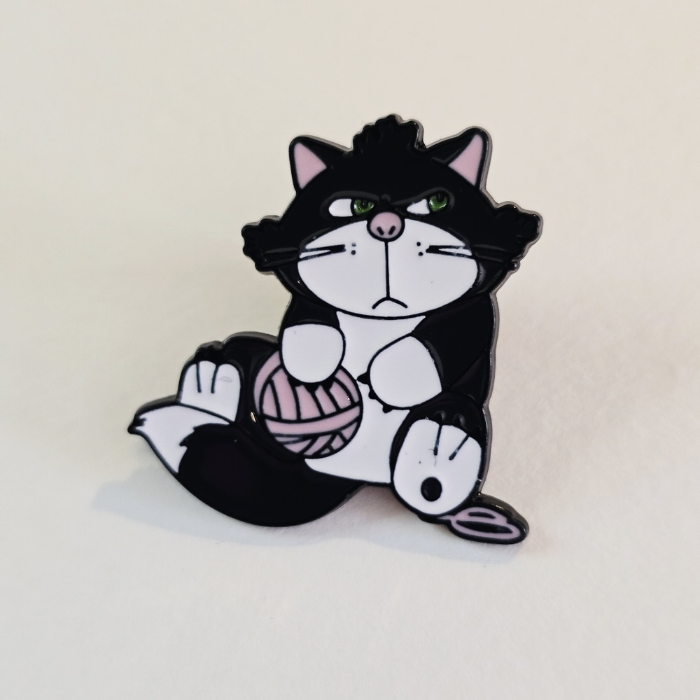 Lucifer Cat Enamel Pin